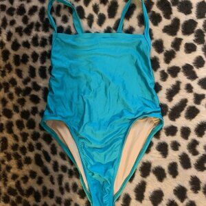 American Apparel Nylon Tricot High Cut One Piece